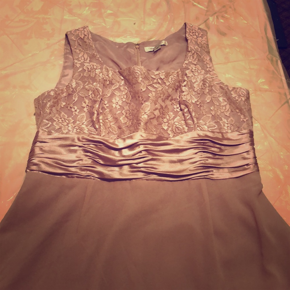 Blush Lace Dress